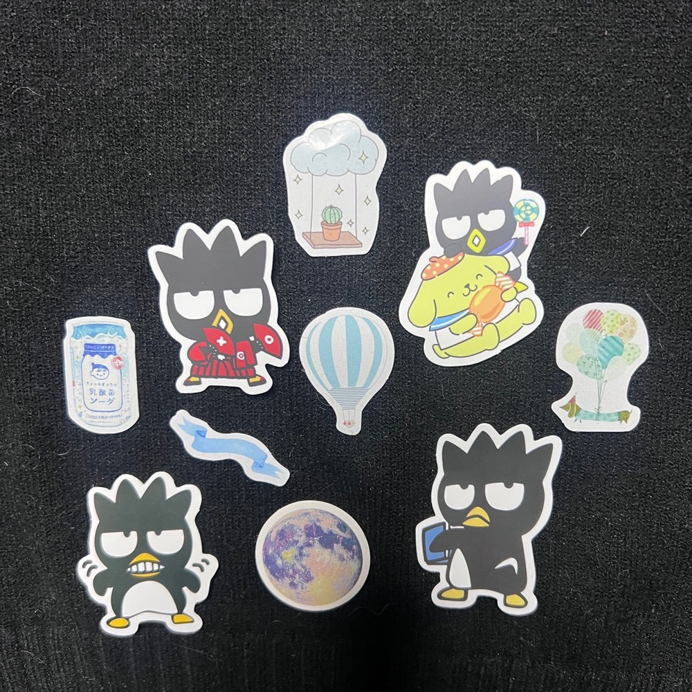 Cute Cartoon Character Sticker Set - Picture 9 of 16
